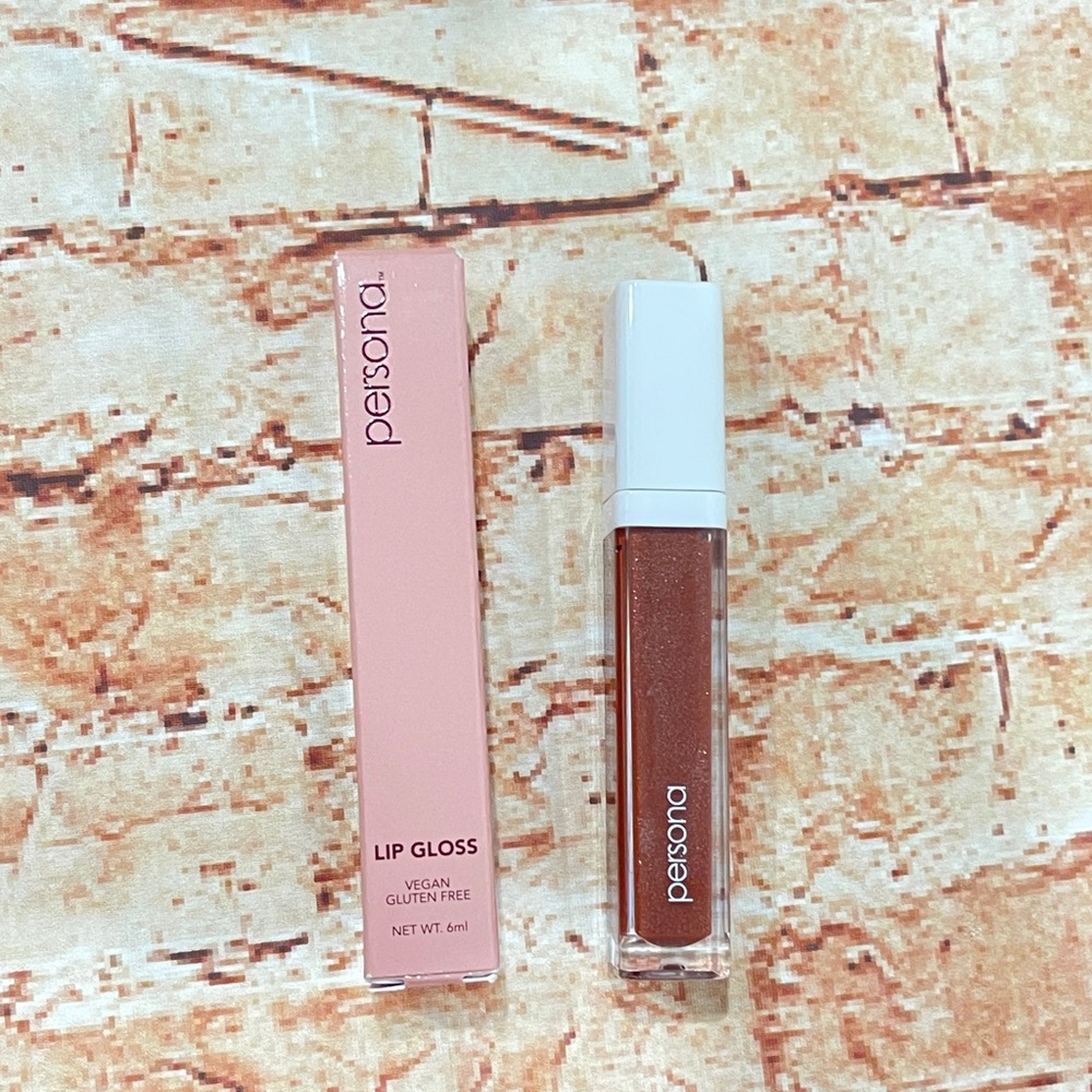 Persona Lip Gloss in Shimmering Brown Toffee
